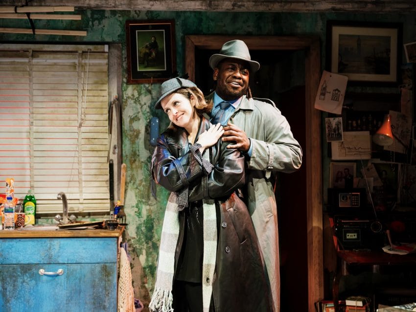 Lucy Farrett and Tendai Humphrey Sitima (c) Alex Brenner