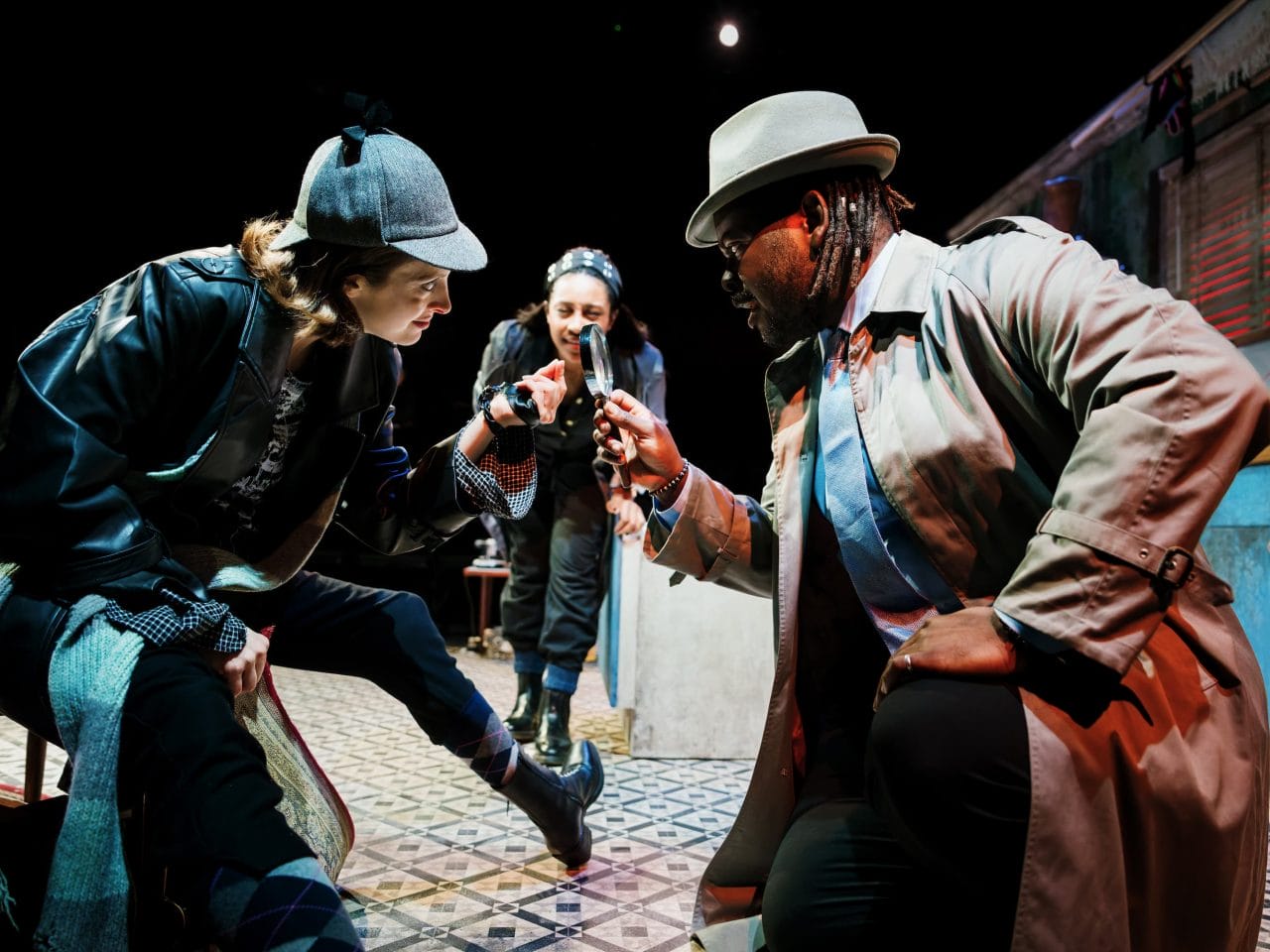 Lucy Farrett, Simona Brown and Tendai Humphrey Sitima (c) Alex Brenner