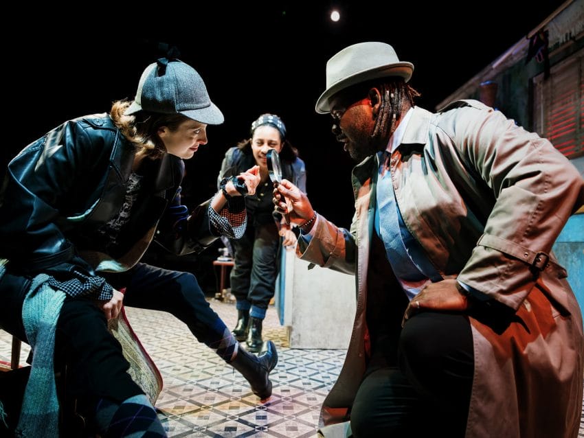 Lucy Farrett, Simona Brown and Tendai Humphrey Sitima (c) Alex Brenner