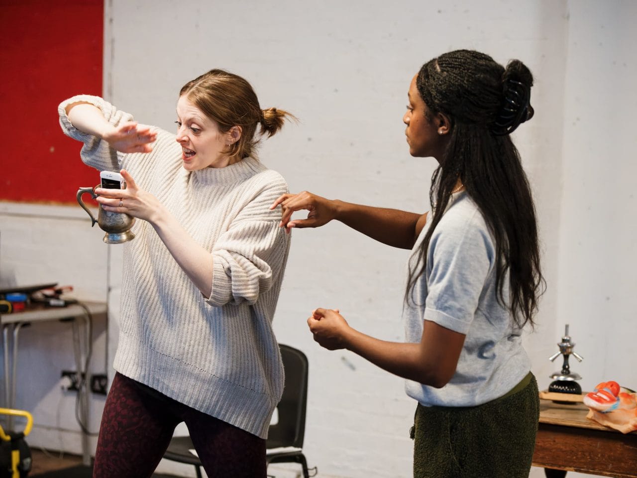 Lucy Farrett and Simona Brown (c) Alex Brenner