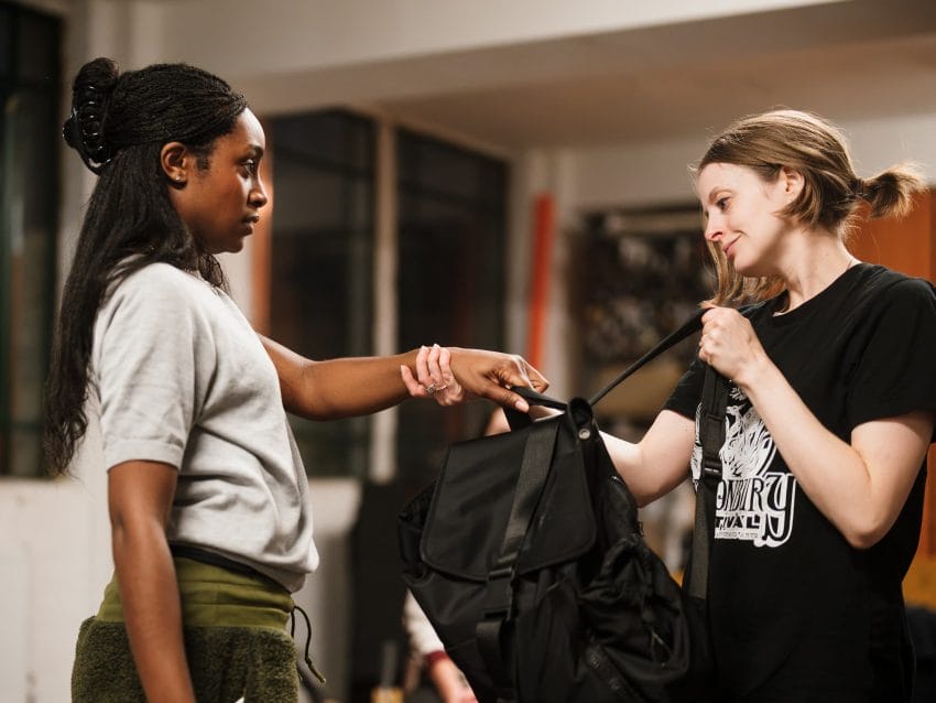 Simona Brown and Lucy Farrett (c) Alex Brenner