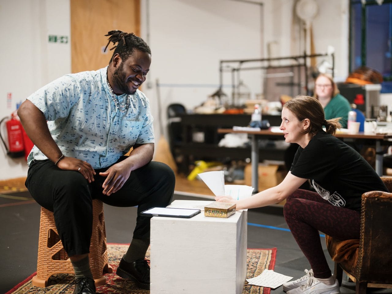 Tendai Humphrey Sitima and Lucy Farrett (c) Alex Brenner