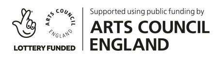 Lottery Funded, Supported using public funding by Arts Council England