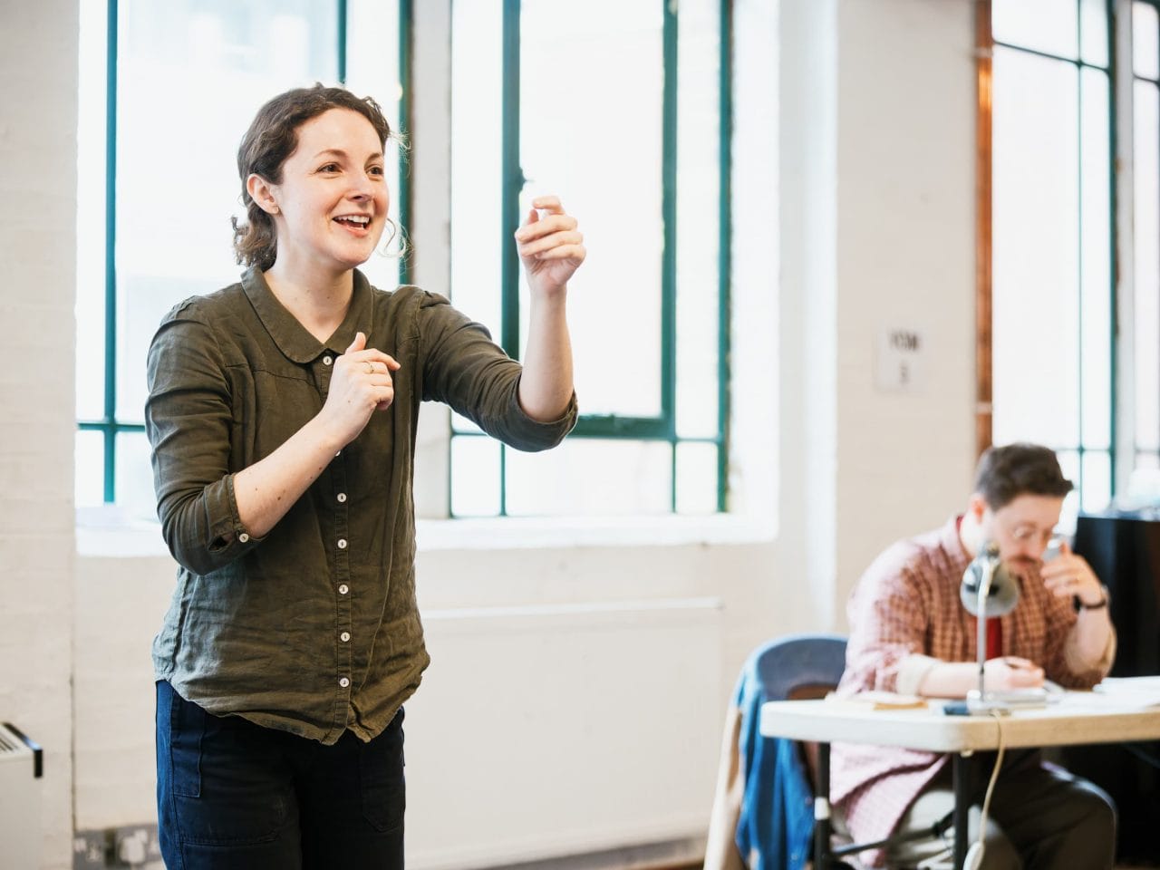 Eva Feiler and Preston Nyman (c) Alex Brenner