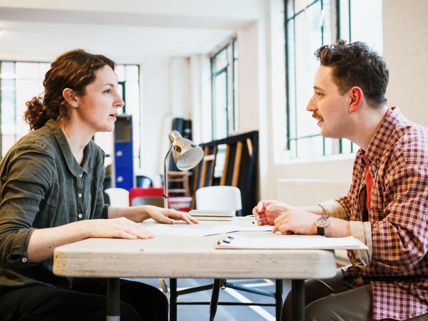 Eva Feiler and Preston Nyman (c) Alex Brenner