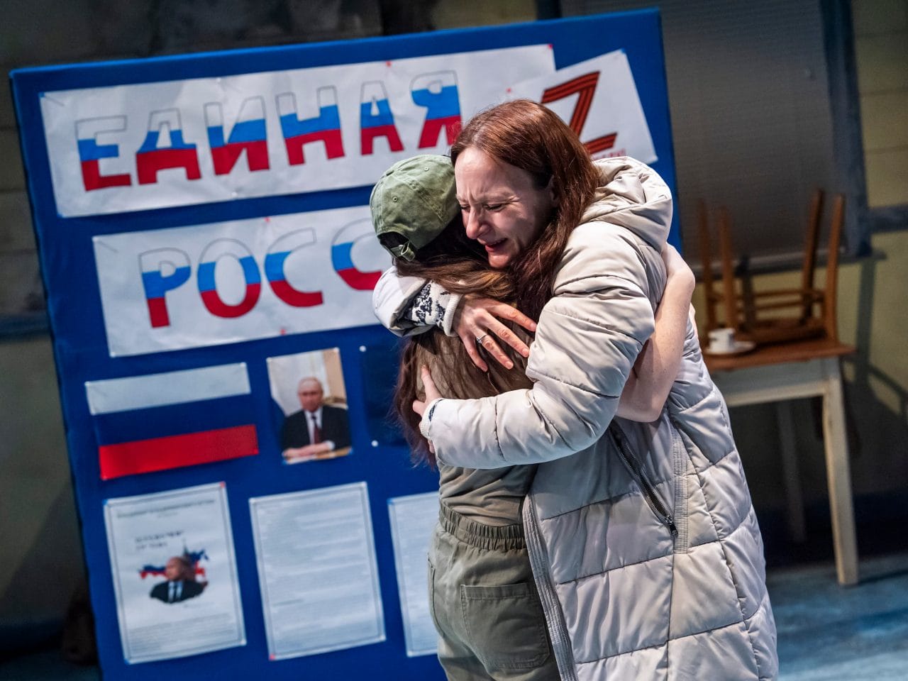 Clara Read and Jade Williams in Taken (c) Tristram Kenton