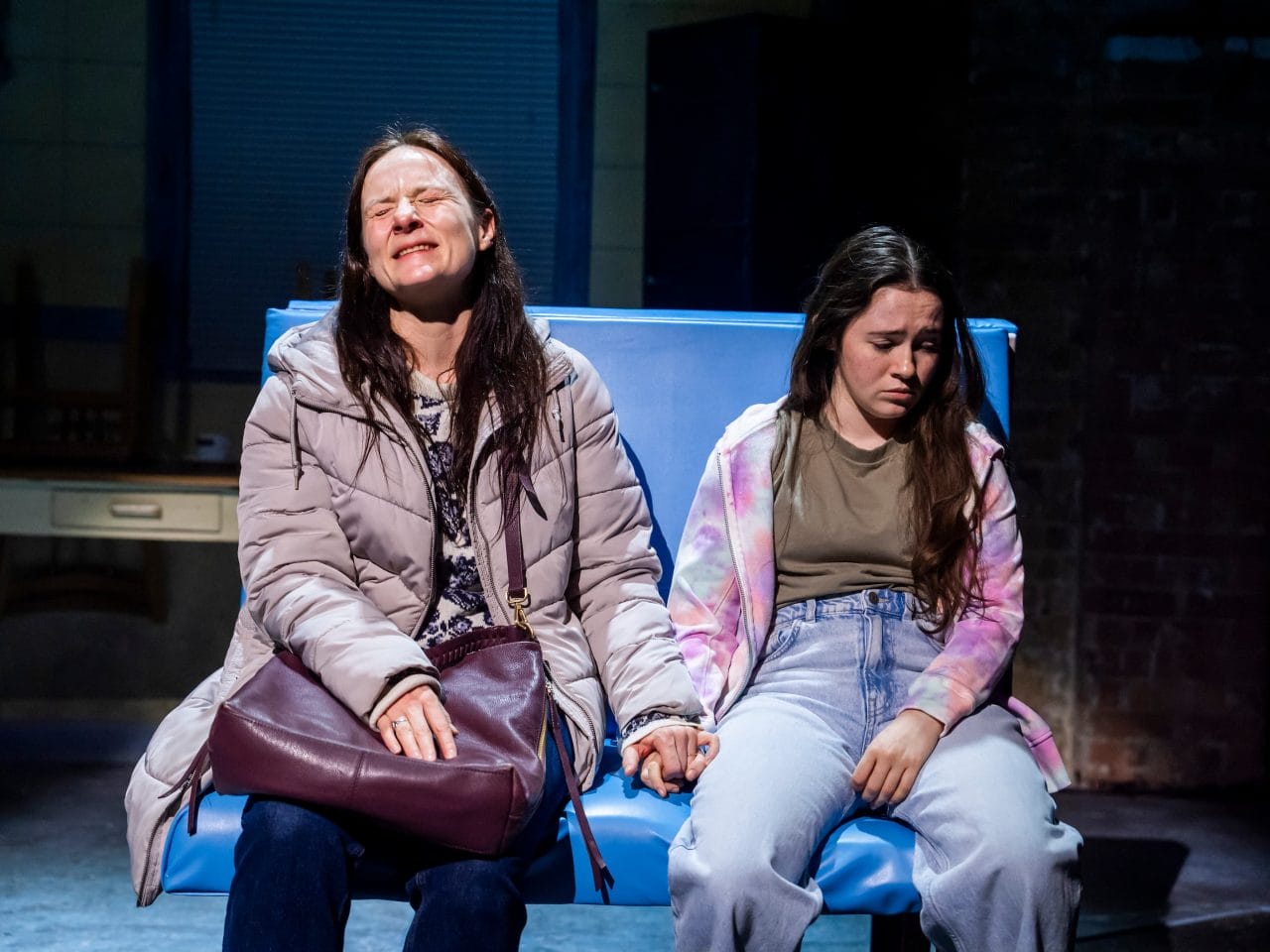 Jade Williams and Clara Read in Taken (c) Tristram Kenton